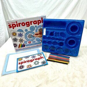 The Original Spirograph 30+ Piece Drawing Set 2016 Hasbro Kahootz Complete